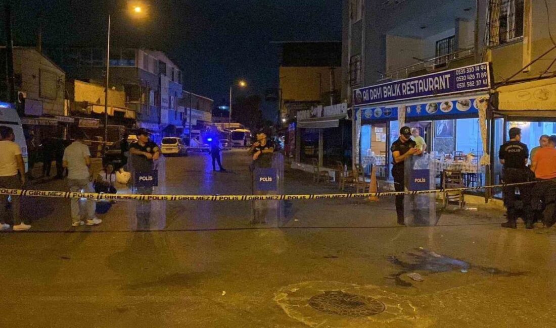Mersin’de bir restoranda hesap meselesinden çıkan tartışma silahlı ve kesici