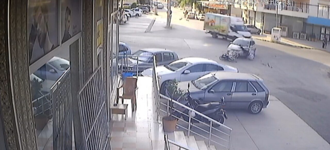 Mersin’in Tarsus ilçesinde meydana gelen trafik kazasında 1 kişi yaralandı,