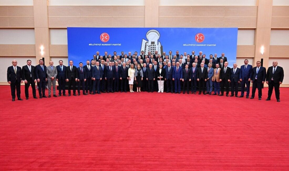 MHP Genel Başkanı Devlet Bahçeli’nin başkanlığında MHP İl Başkanları Toplantısı