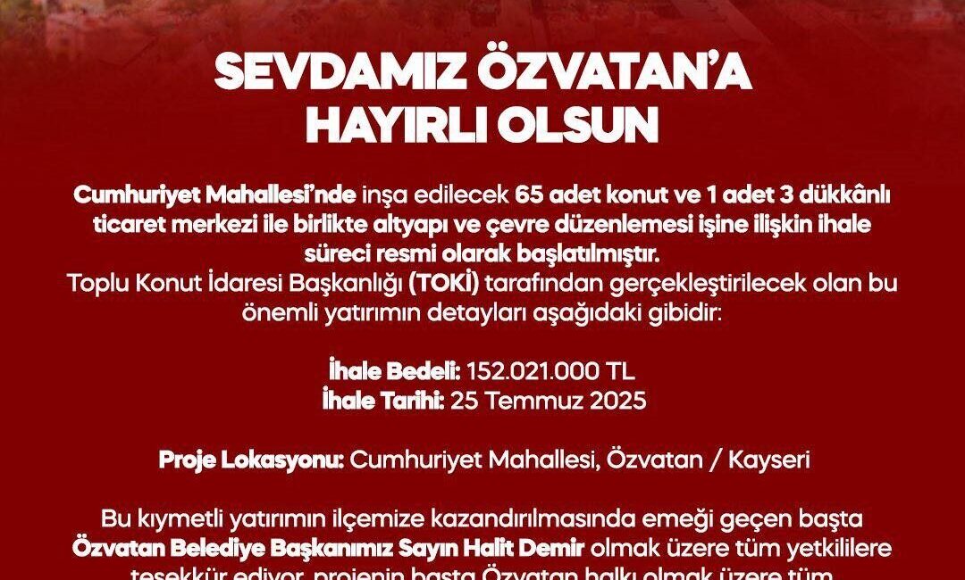 Milliyetçi Hareket Partisi (MHP) Kayseri Milletvekili baki Ersoy, sosyal medya