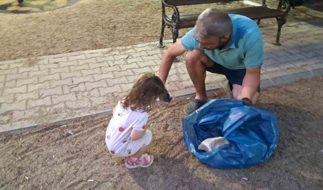 İzmir’de yaşayan 2,5 yaşındaki Elif Aden, eğlenmek için gittiği çocuk