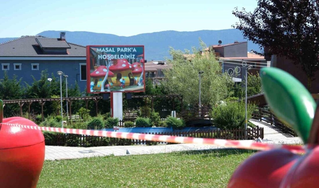 Bolu Belediyesi Park ve Bahçeler Müdürlüğü ekiplerince Masal Park’ta başlatılan
