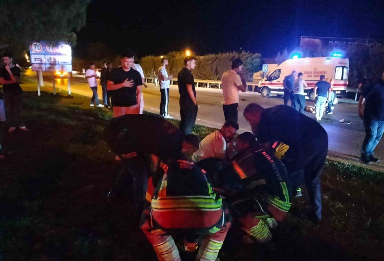 Balıkesir’de 2 gün önce geçirdiği motosiklet kazası sonucu ağır yaralanan