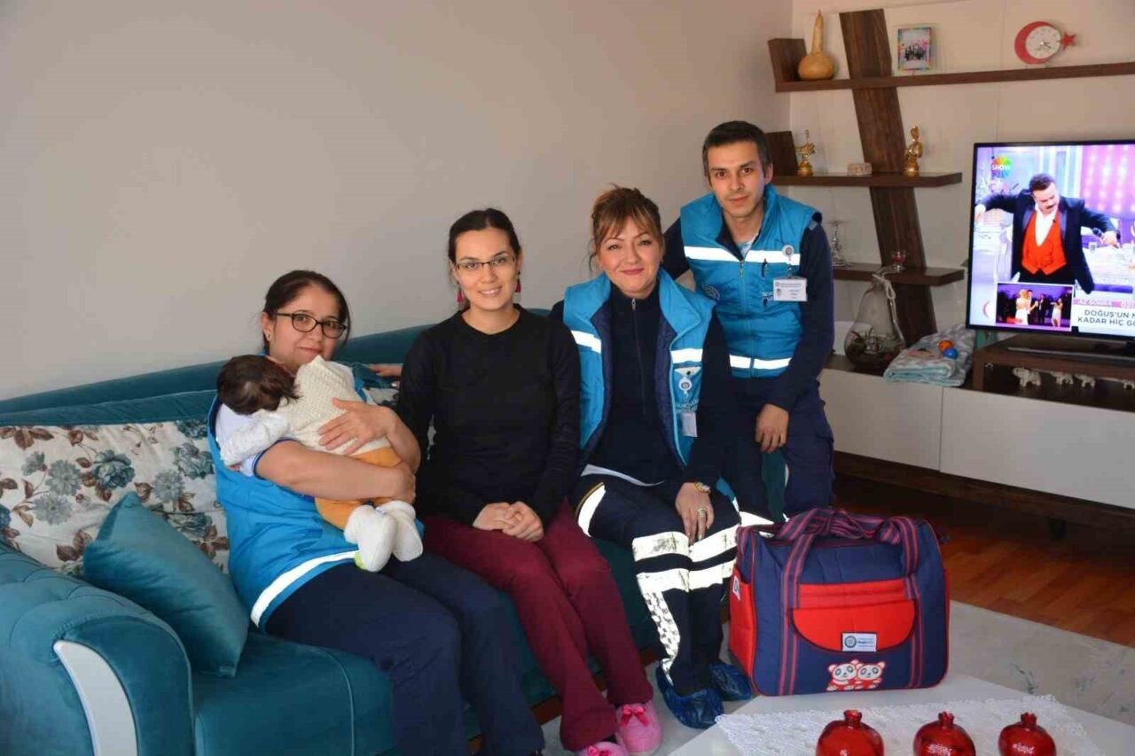 Muğla Büyükşehir Belediyesi, bebek sahibi olan ailelerin mutluluğuna ortak olmaya,