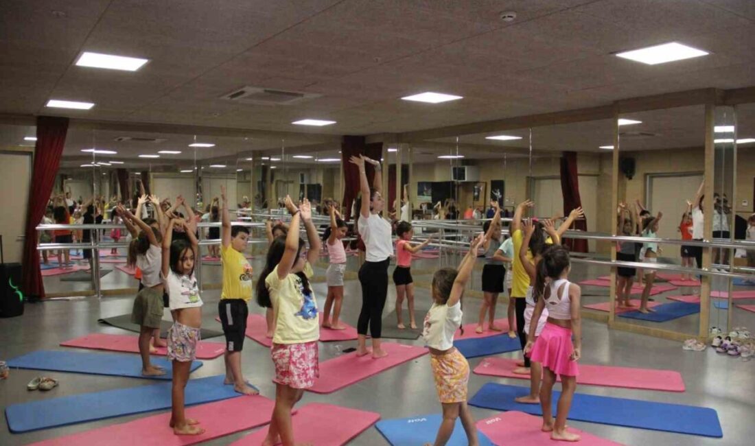 Muğla Büyükşehir Belediyesi, çocukların yaz tatilinde hem eğlenceli hem de