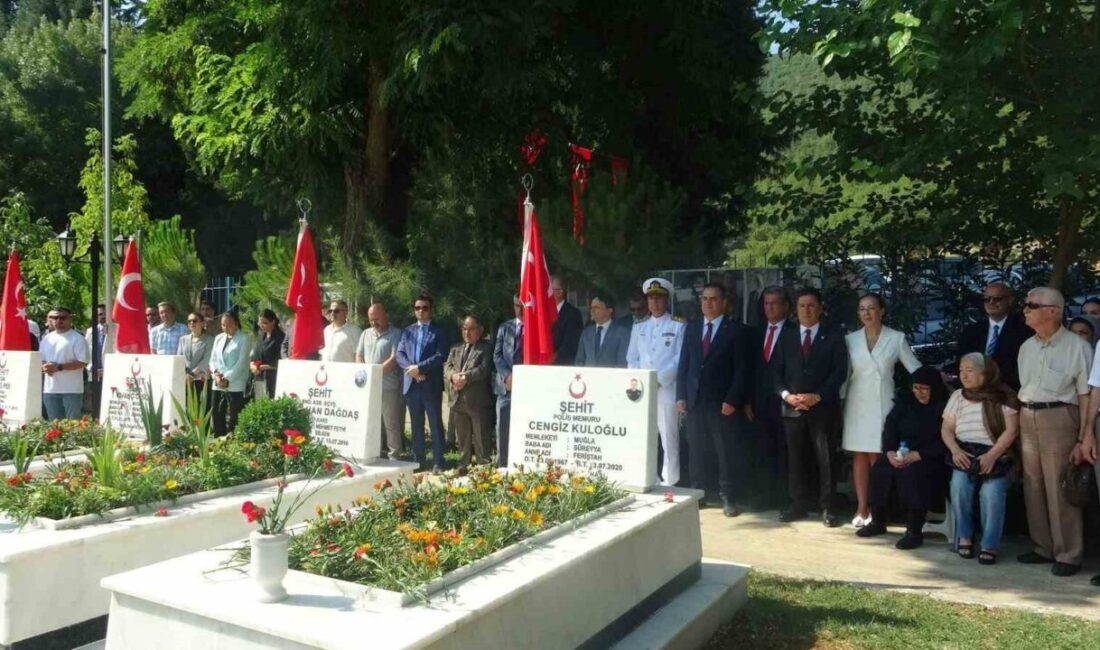 Muğla’da 15 Temmuz Demokrasi ve Milli Birlik Günü anma etkinlikler
