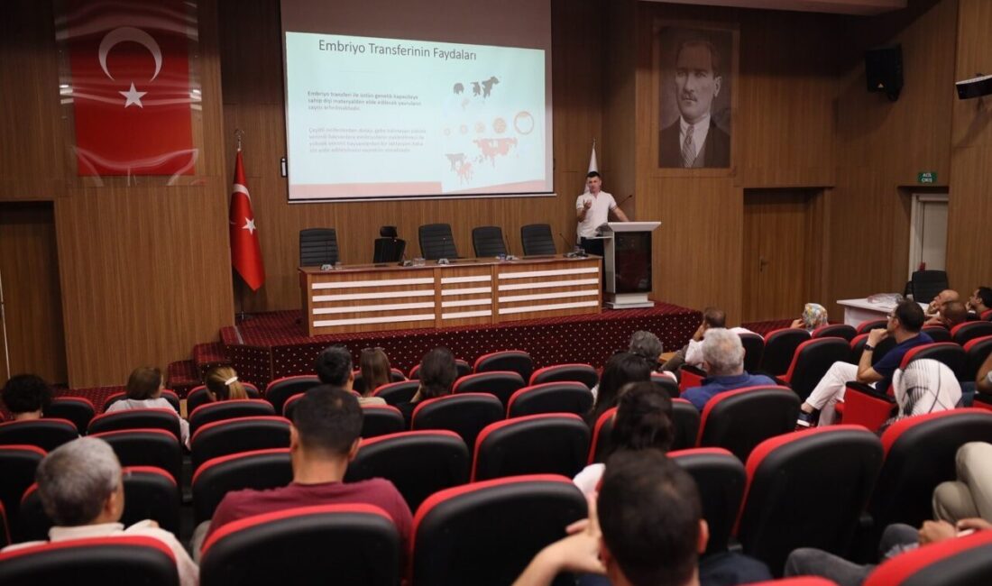 Muğla Tarım ve Orman İl Müdürlüğü toplantı salonunda, il genelindeki