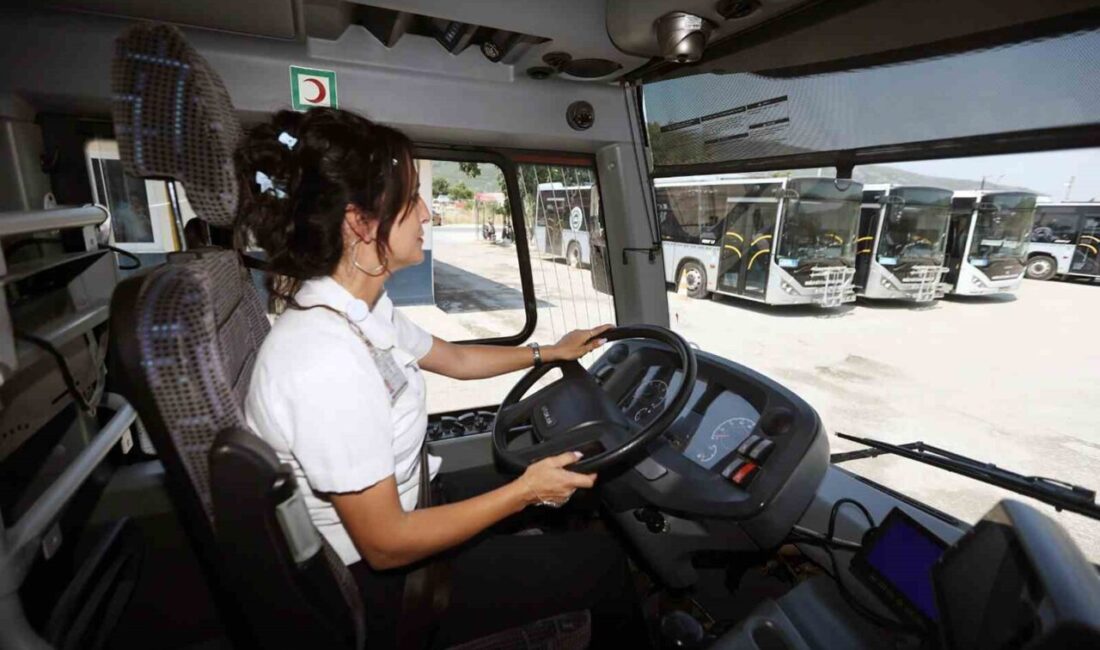 Muğla Büyükşehir Belediyesi’nde direksiyon başında artık kadınlar da var. Toplam