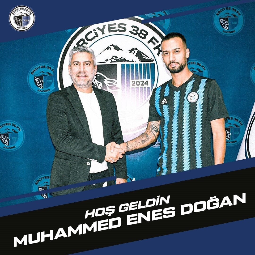 Erciyes 38 Futbol Kulübü, Muhammed Enes Doğan ile anlaşmaya vardı.