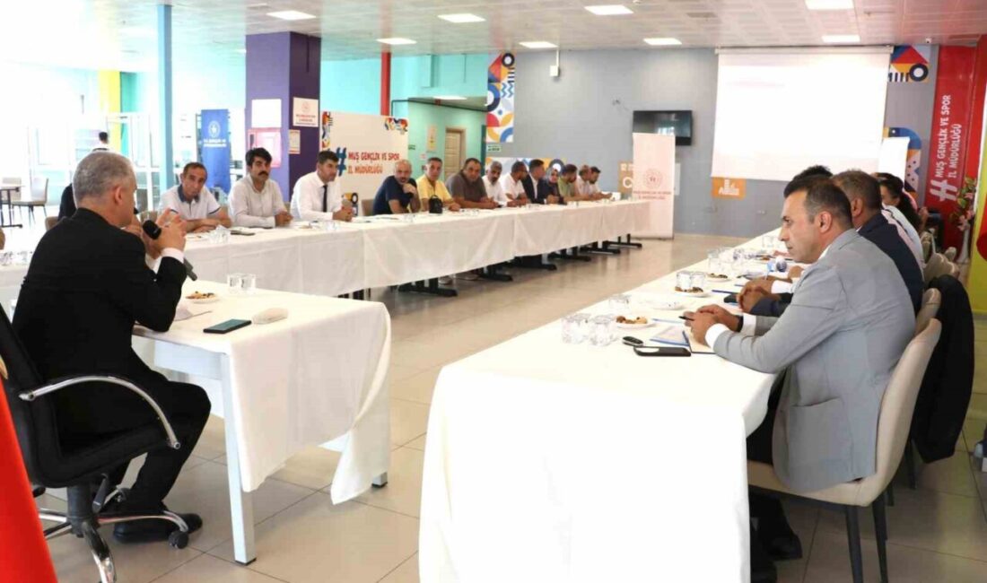 Muş Gençlik ve Spor İl Müdürü Yusuf Kılıç, gençlerin spor