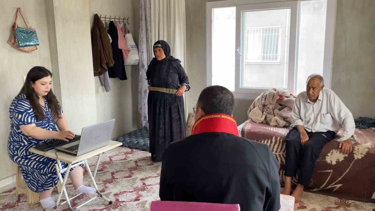 ’Evde Adalet Hizmeti’ uygulaması üzerine Osmaniye’de müştekinin ifadesinin alınması için