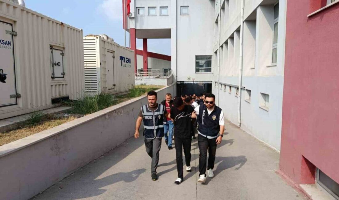 Adana merkezli 6 ilde gerçekleştiren ‘Narkokapan-Adana 2’ operasyonunda yakalanan 41