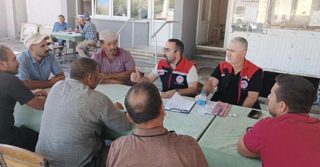 Aydın’ın Nazilli ilçesinde çiftlik hayvanı popülasyonunun yoğun olduğu mahallelerde çiftçi