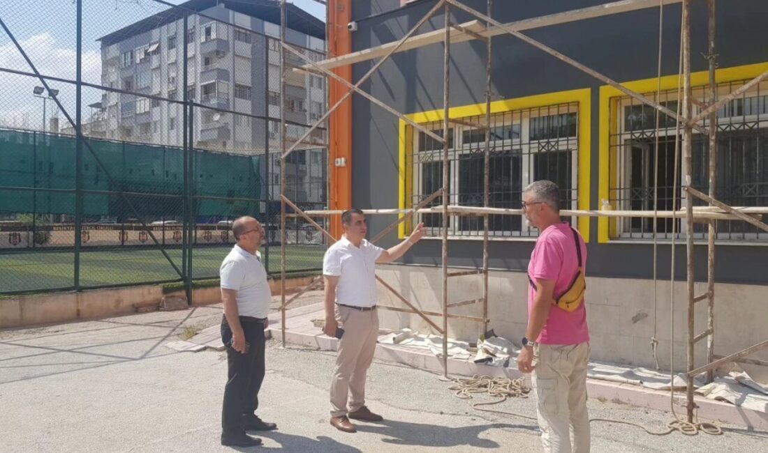 Aydın’ın Nazilli ilçesinde 2025-2026 eğitim öğretim yılı öncesi okul binalarında