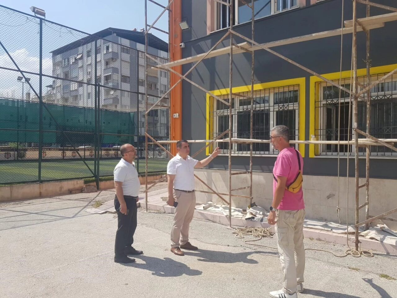 Aydın’ın Nazilli ilçesinde 2025-2026 eğitim öğretim yılı öncesi okul binalarında