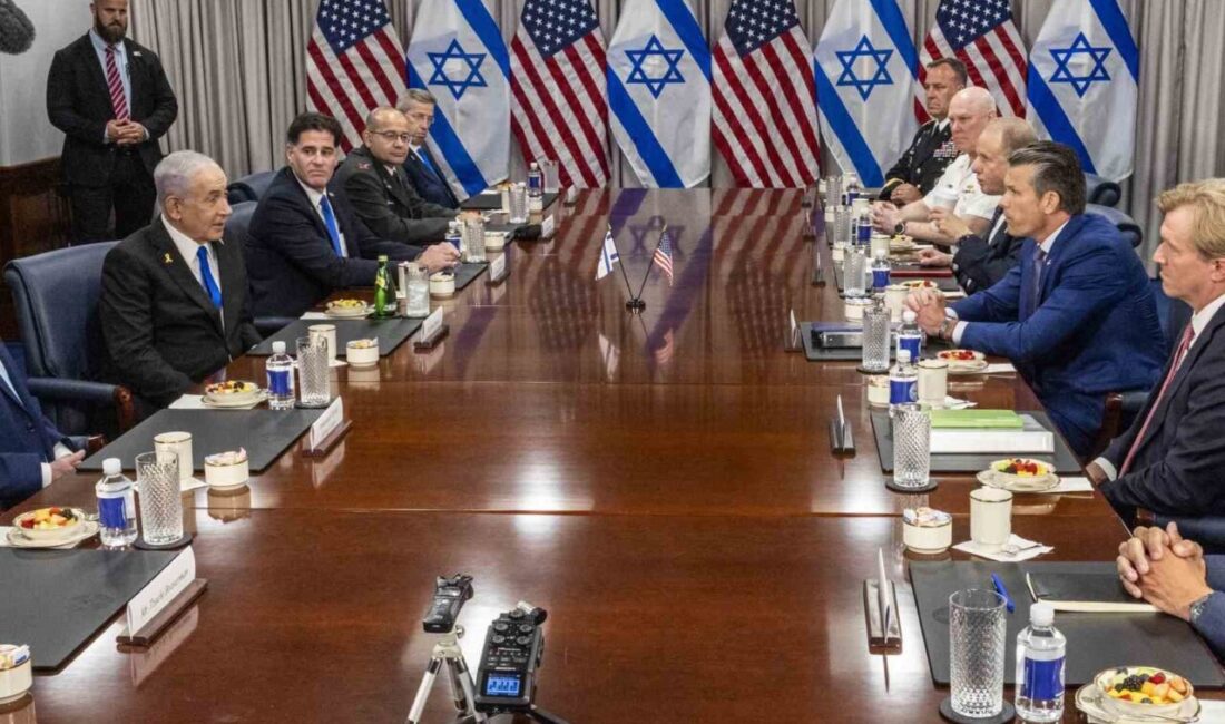 İsrail Başbakanı Binyamin Netanyahu, Washington D.C temasları çerçevesinde ABD Savunma