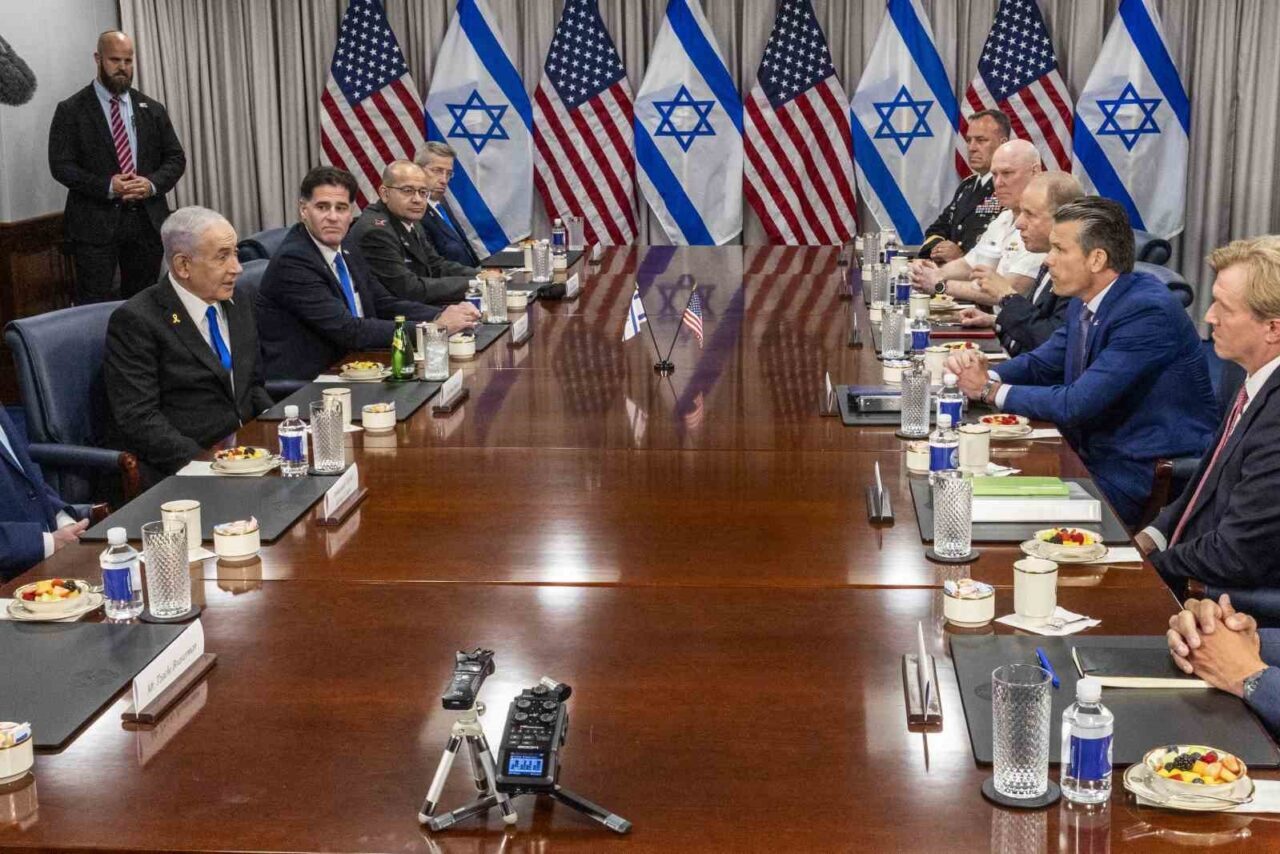 İsrail Başbakanı Binyamin Netanyahu, Washington D.C temasları çerçevesinde ABD Savunma