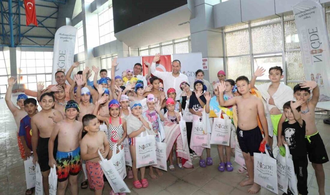 Niğde Belediyesi, çocukların spora teşvik edilmesi ve sağlıklı gelişimlerine katkı