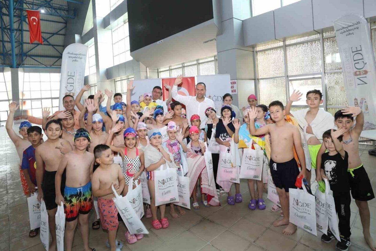 Niğde Belediyesi, çocukların spora teşvik edilmesi ve sağlıklı gelişimlerine katkı