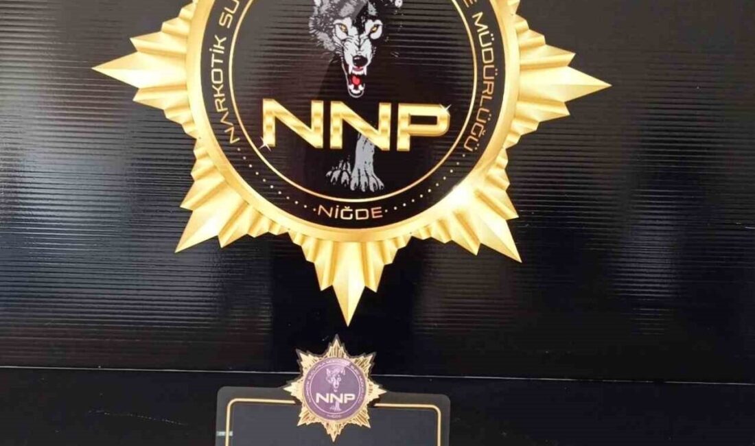 Niğde Cumhuriyet Başsavcılığı koordinesinde, İl Emniyet Müdürlüğü Narkotik Suçlarla Mücadele