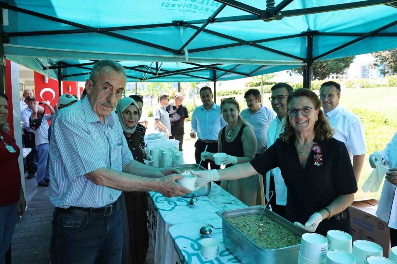 Nilüfer Belediyesi, Muharrem ayının bereketini şehit ve gazi yakınlarıyla paylaştı.