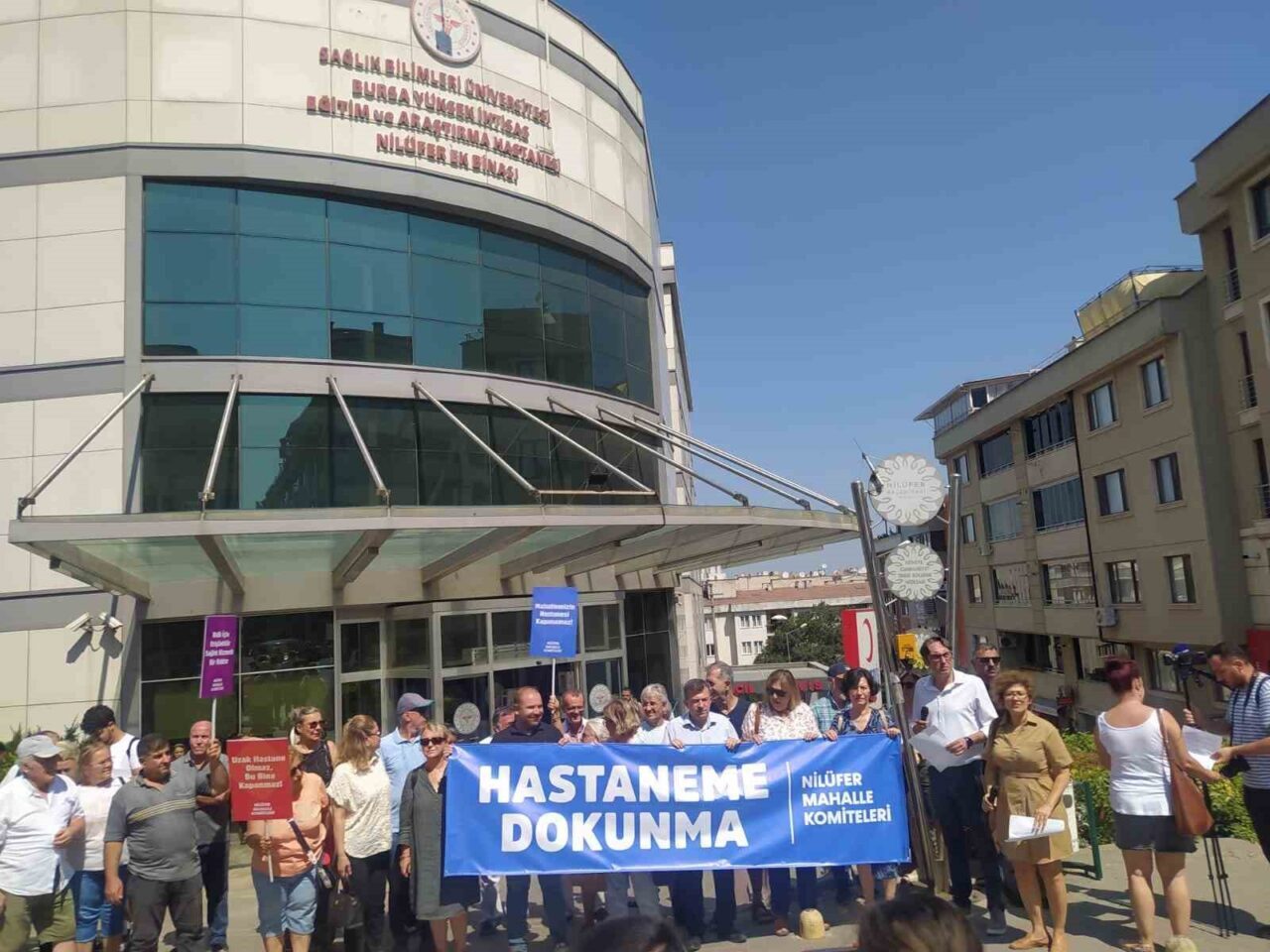 Bursa’nın Nilüfer ilçesi, sağlık hizmetlerinde yaşanacak muhtemel bir eksilme nedeniyle