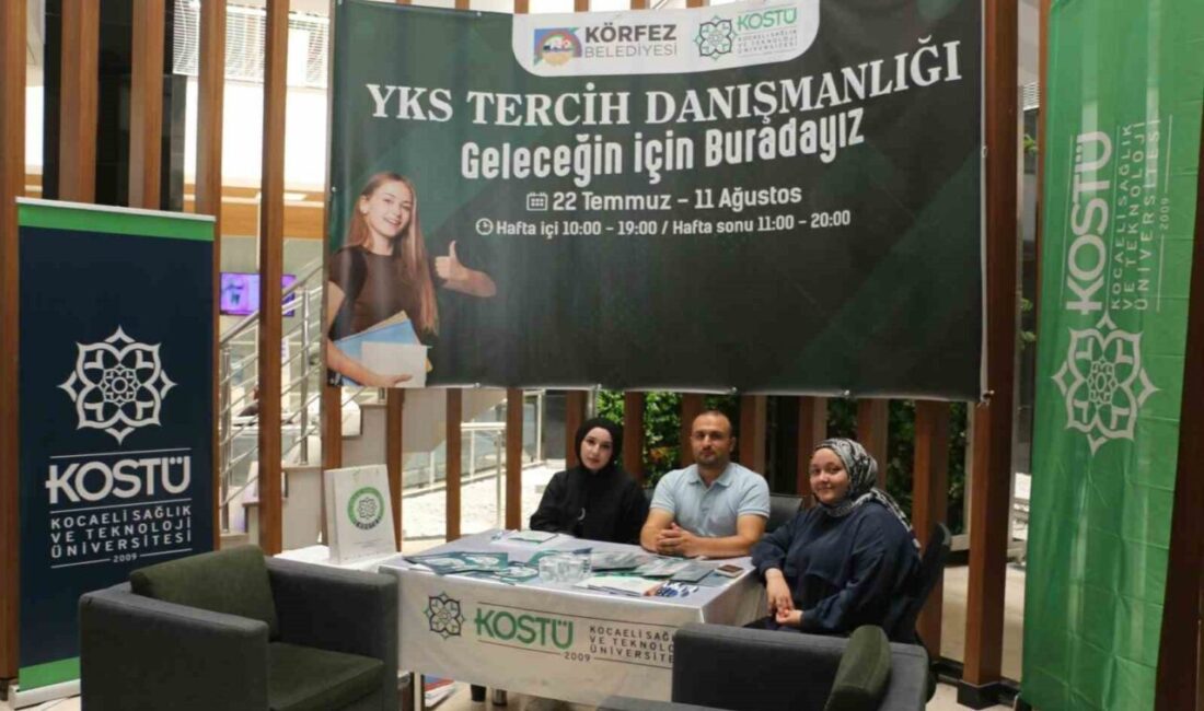 Körfez Belediyesi, Yükseköğretim Kurumları Sınavı (YKS) tercih döneminde öğrencilere ücretsiz