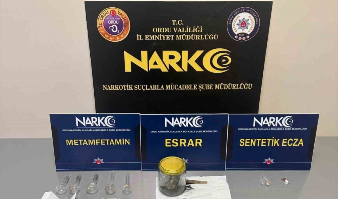 Ordu’da düzenlenen uyuşturucu operasyonlarında 4 şüpheli tutuklandı, 18 şahıs hakkında