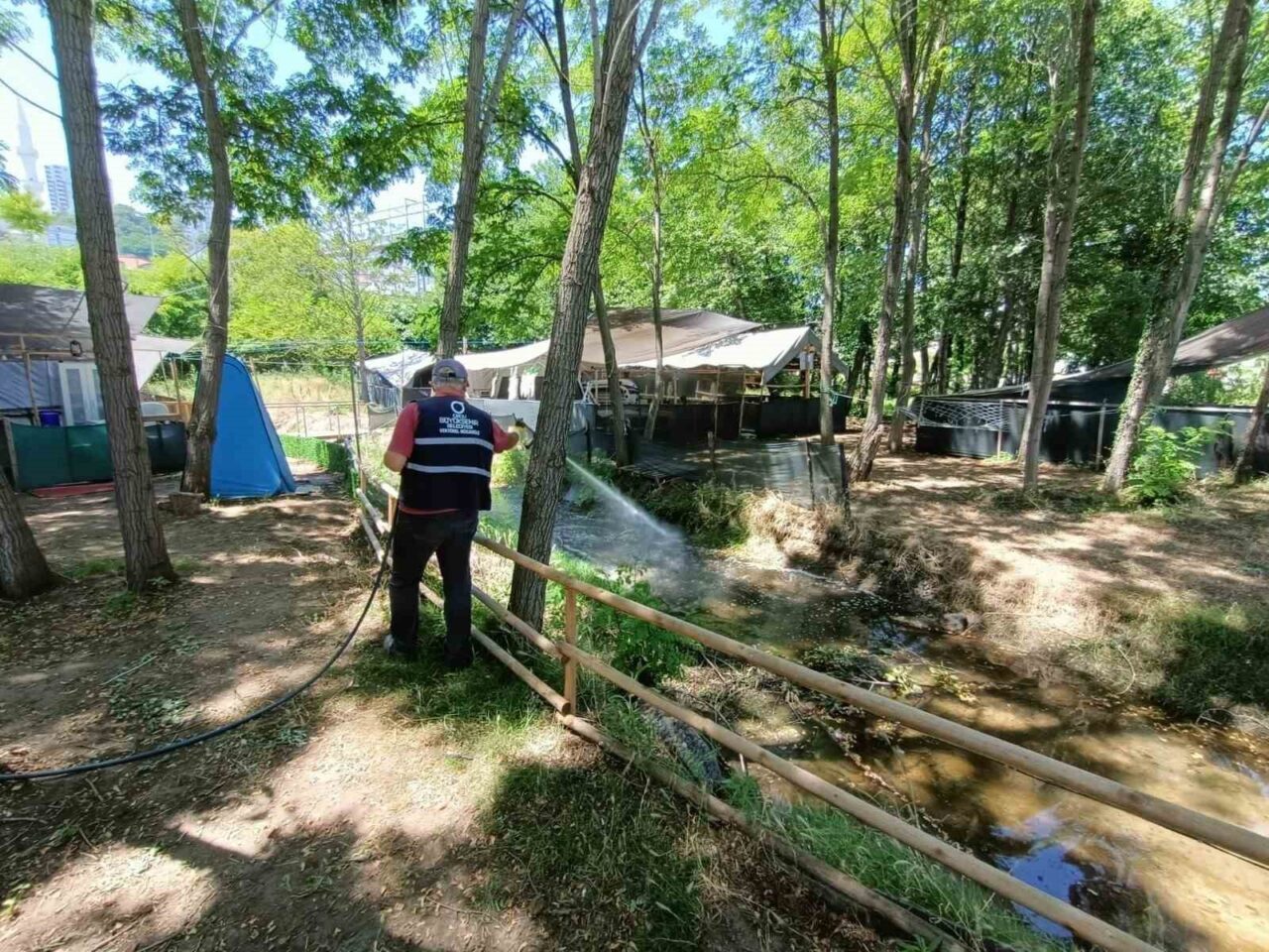 Ordu Büyükşehir Belediyesi tarafından yaz sezonunun sorunsuz geçirilmesi için vektörlere