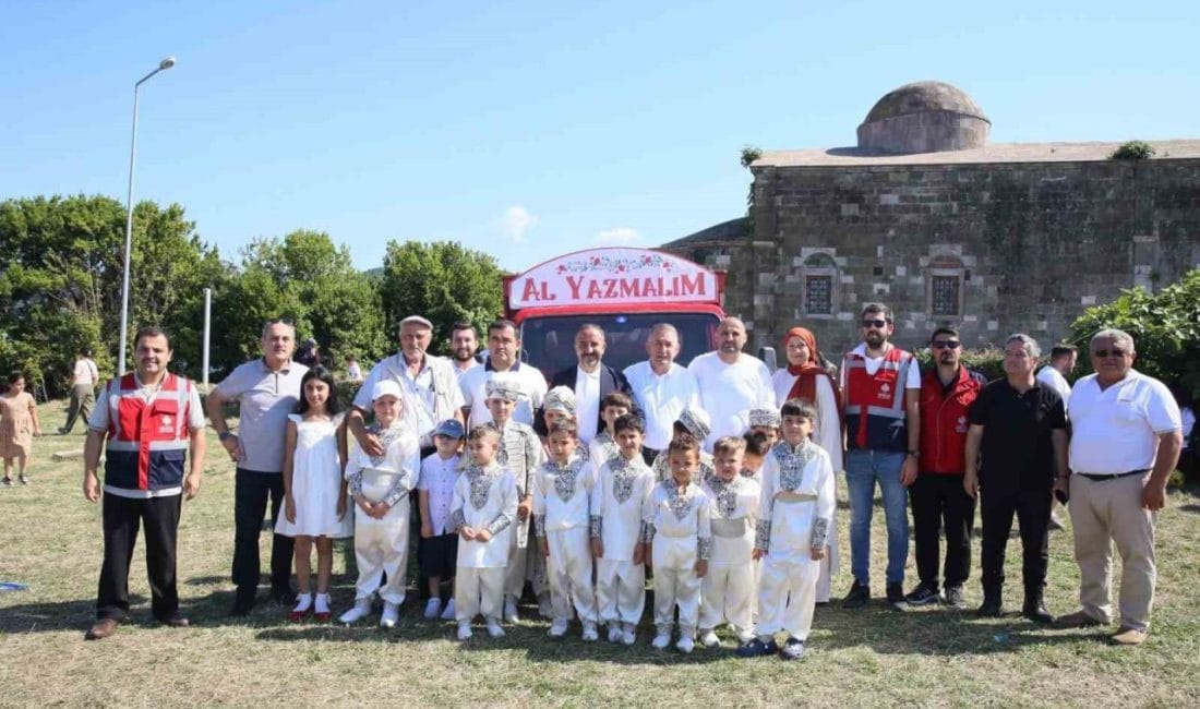 Ordu’nun ‘sakin şehir’ unvanına sahip Perşembe ilçesinde 46 çocuk için