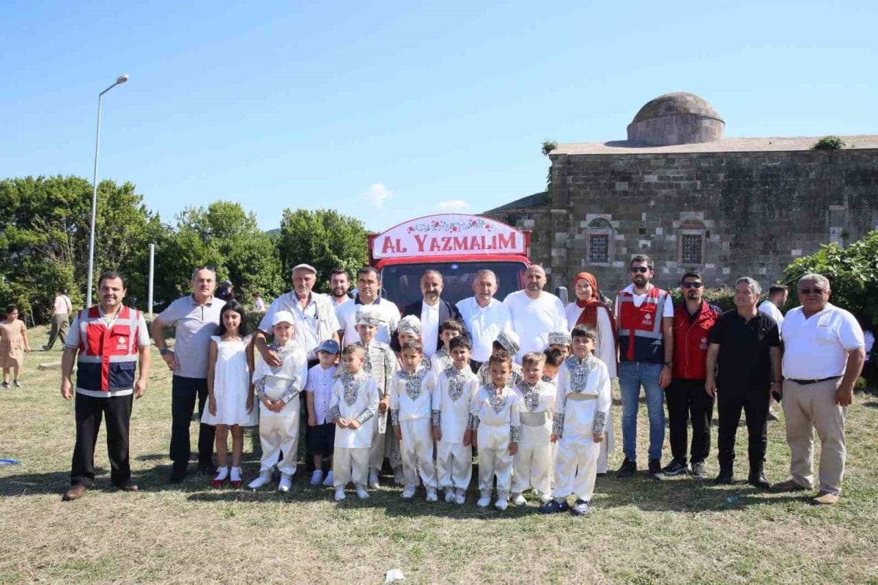 Ordu’nun ‘sakin şehir’ unvanına sahip Perşembe ilçesinde 46 çocuk için