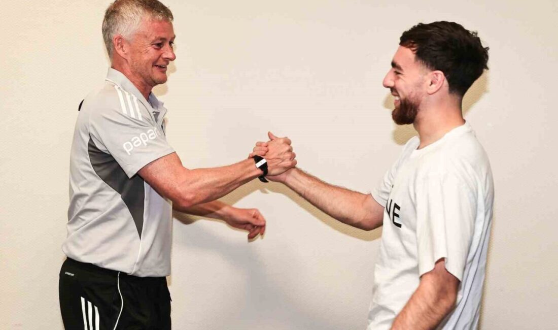 Beşiktaş’ta Başkan Serdal Adalı ve yeni transfer Orkun Kökçü, Futbol