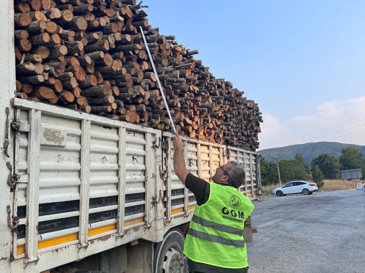 Ormanların korunması ve kaçak orman ürünlerinin taşınmasının önlenmesi amacıyla Pazaryeri’nde