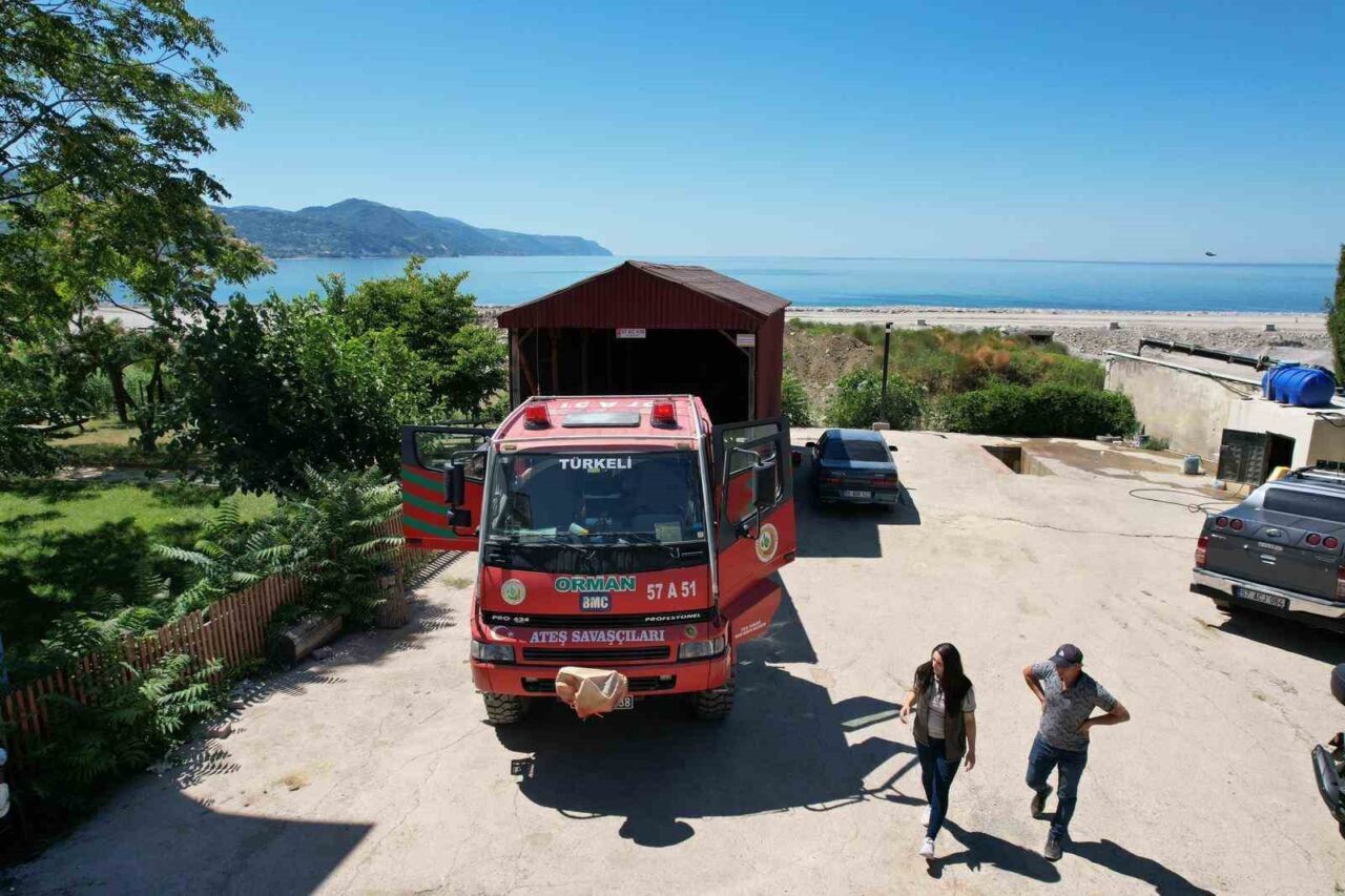 Karabük’ün Safranbolu ilçesinde devam eden orman yangınına müdahale çalışmaları sürerken,