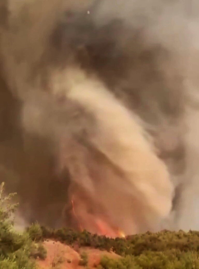Sakarya’nın Geyve ilçesinde başlayıp Bilecik’e sıçrayan orman yangınında, Orman Genel