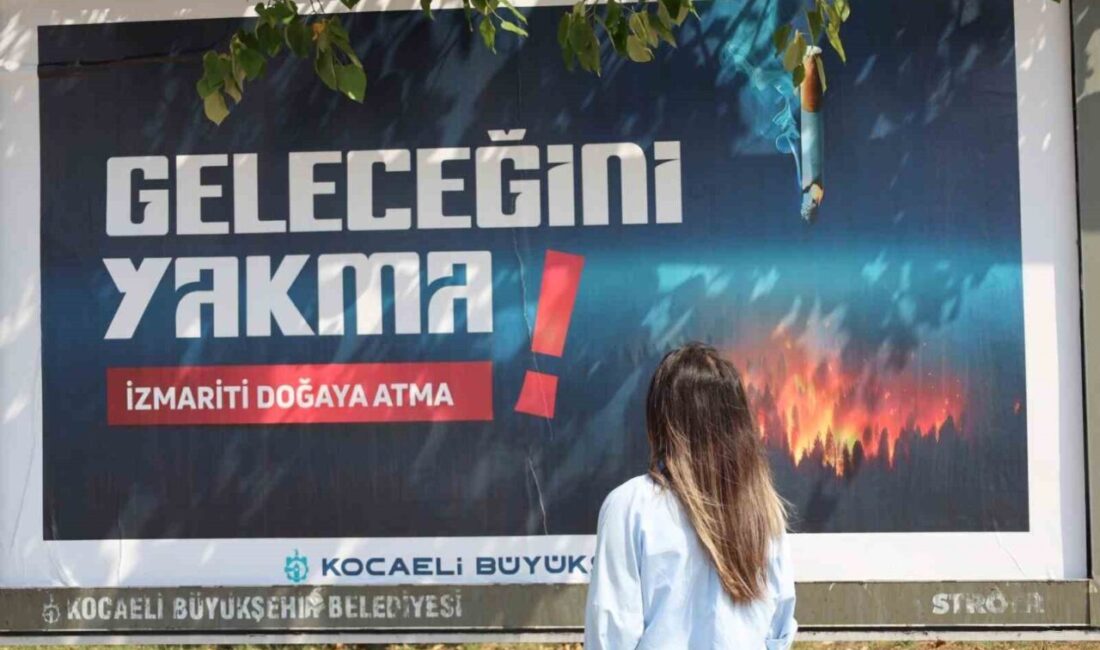 Kocaeli’de artış gösteren orman yangınlarına dikkat çekmek ve toplumsal duyarlılığı