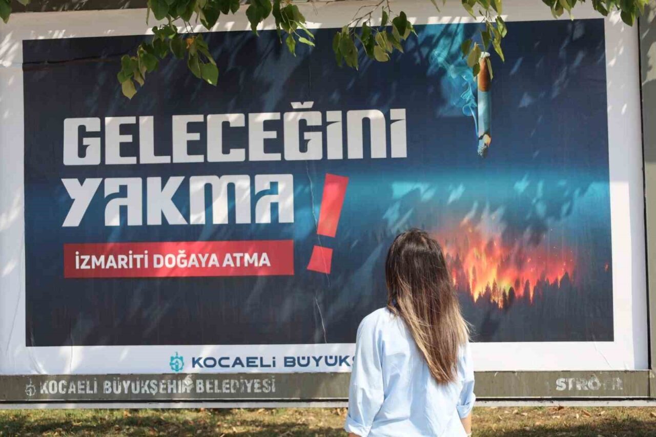 Kocaeli’de artış gösteren orman yangınlarına dikkat çekmek ve toplumsal duyarlılığı