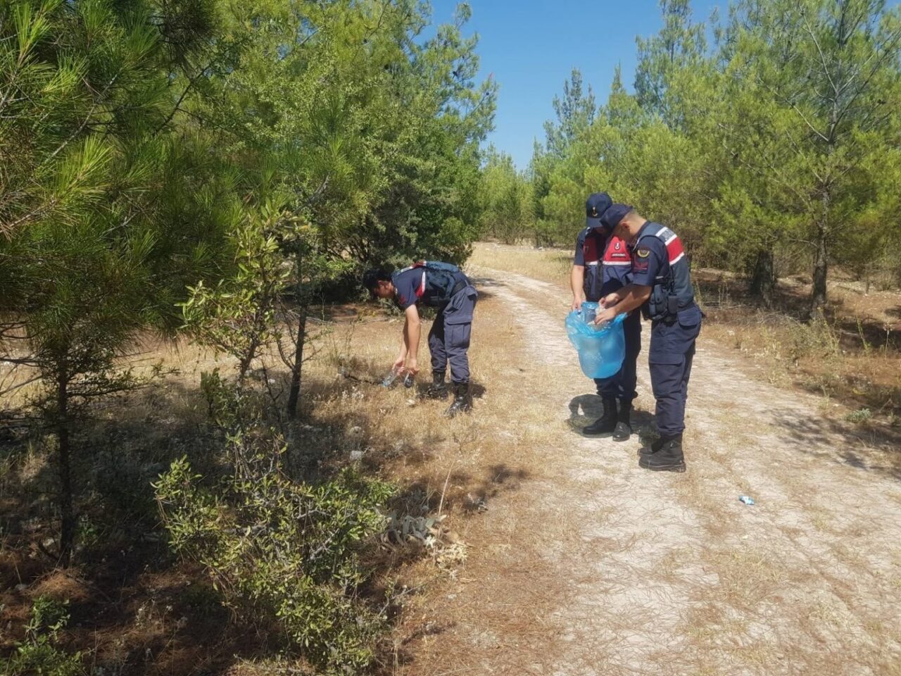 Aydın’da jandarma ekipleri tarafından ormanlık alanlardaki denetimler artırıldı. Aydın Valiliğinin
