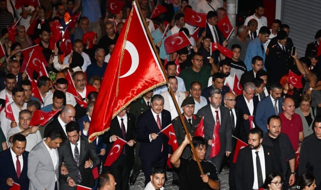 Osmaniye’de 15 Temmuz Demokrasi ve Milli Birlik Günü’nün 9’uncu yıl