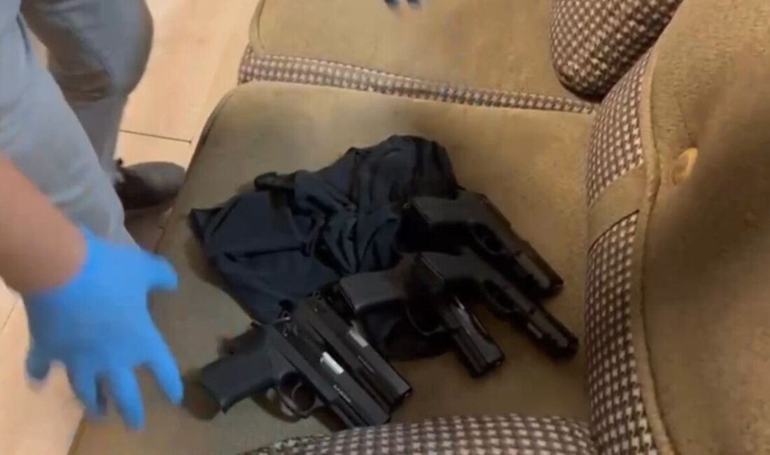 Osmaniye’de jandarma ekiplerince düzenlenen silah ve uyuşturucu operasyonunda 5 şüpheli