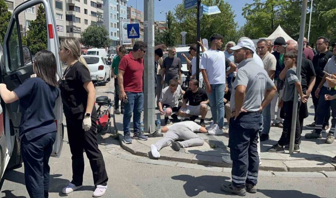 Tekirdağ’ın Çorlu ilçesinde otomobille çarpışan elektrikli bisikletli çocuk yaralandı. Kaza,