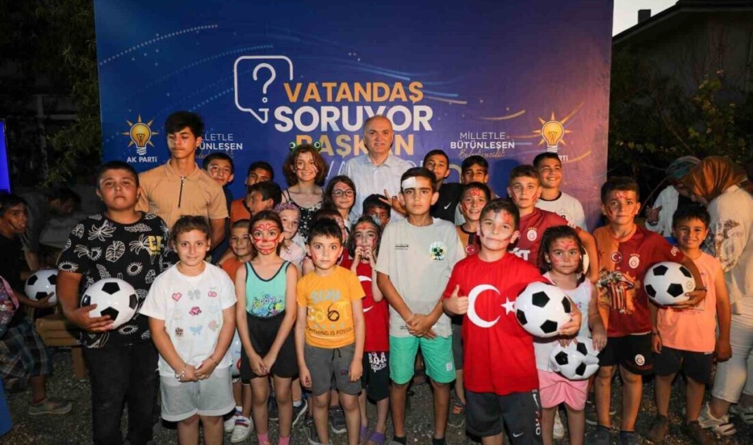 DÜZCE (İHA) – Düzce’de “Vatandaş Soruyor, Başkan Cevaplıyor” programlarının 11’incisi