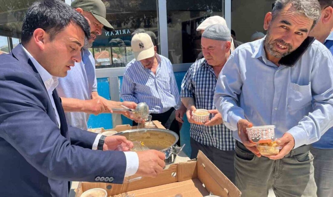 Yozgat’ın Özükavak beldesinde, Muharrem ayı dolayısıyla düzenlenen etkinlik kapsamında, belediye