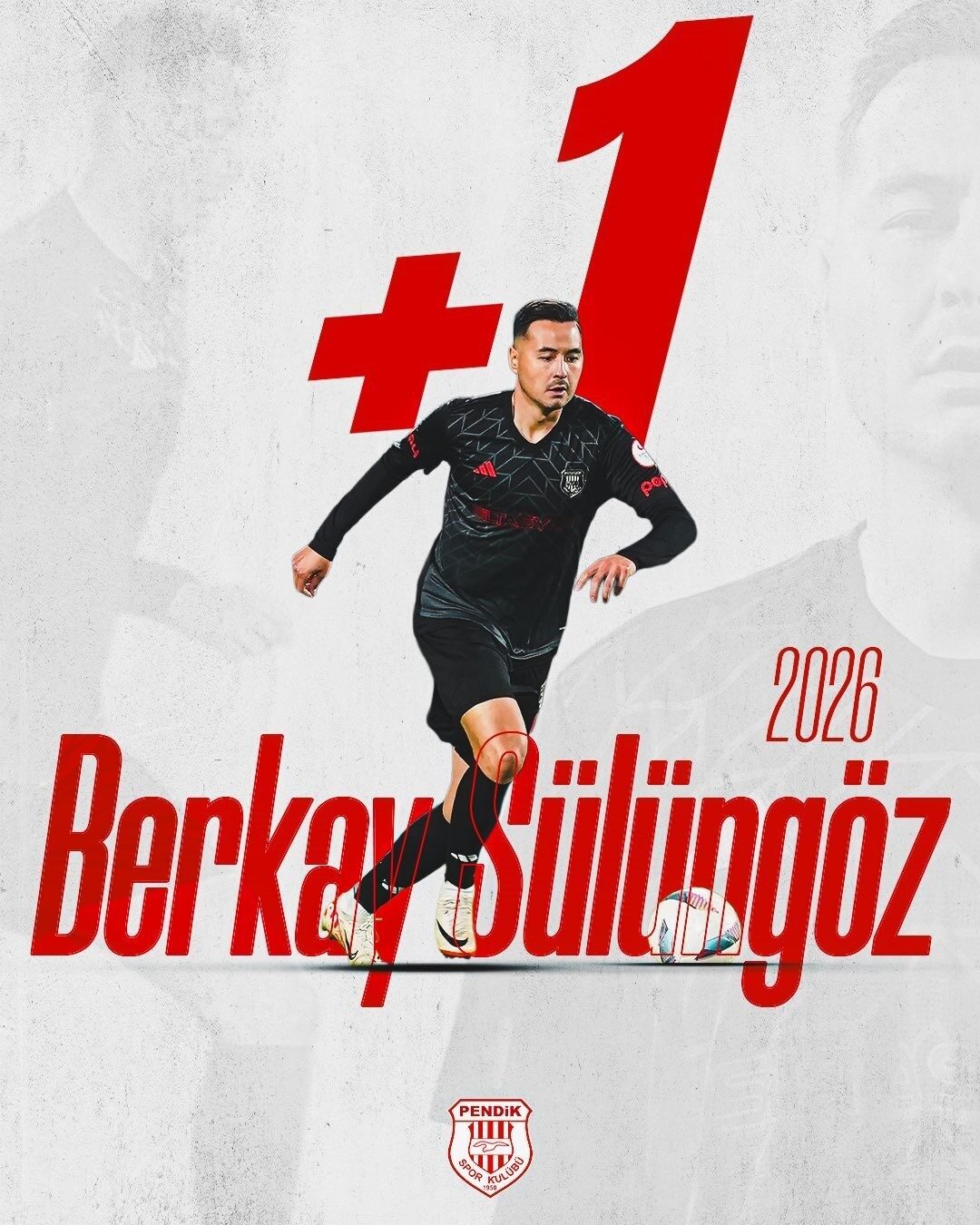 Trendyol 1. Lig takımlarından Pendikspor, 29 yaşındaki stoper Berkay Sülüngöz’ün