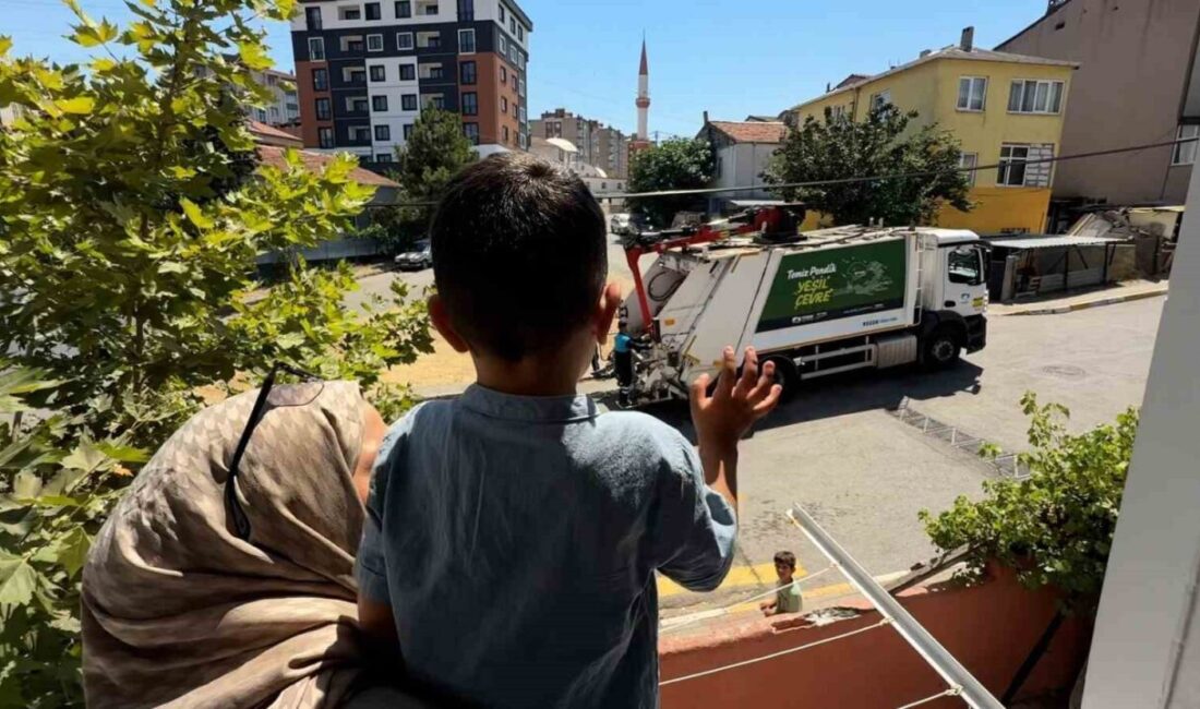 Pendik’te Baran Çevik isimli 3 yaşındaki minik çocuk ile belediyenin