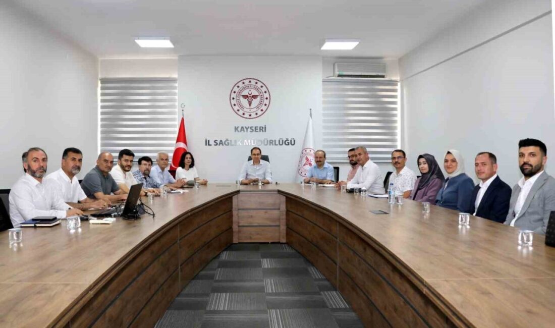 Kayseri İl Sağlık Müdürü Dr. Mehmet Erşan’ın başkanlığında Pınarbaşı İlçe