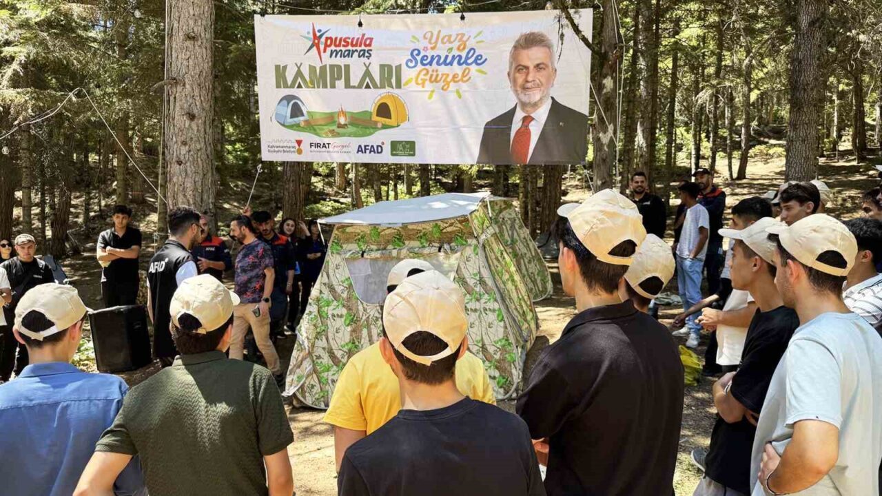 Kahramanmaraş Büyükşehir Belediyesinin Pusula Maraş Kampları’nın ilki Başkonuş Yaylası’nda gerçekleştirildi.