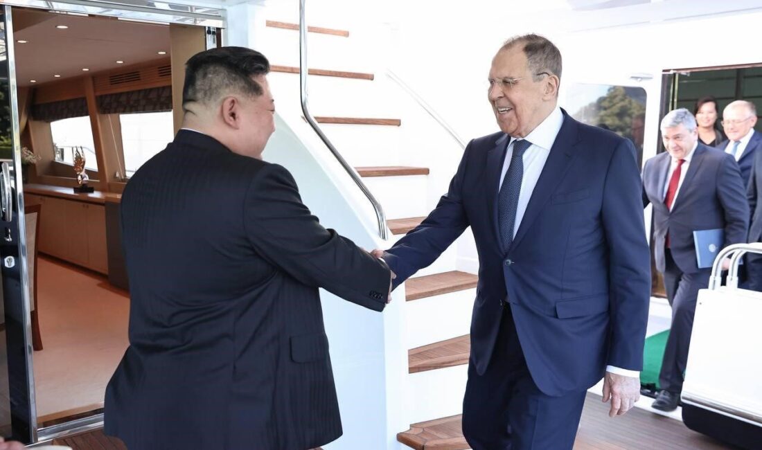 Rusya Dışişleri Bakanlığı’ndan Dışişleri Bakanı Sergey Lavrov ile Kuzey Kore