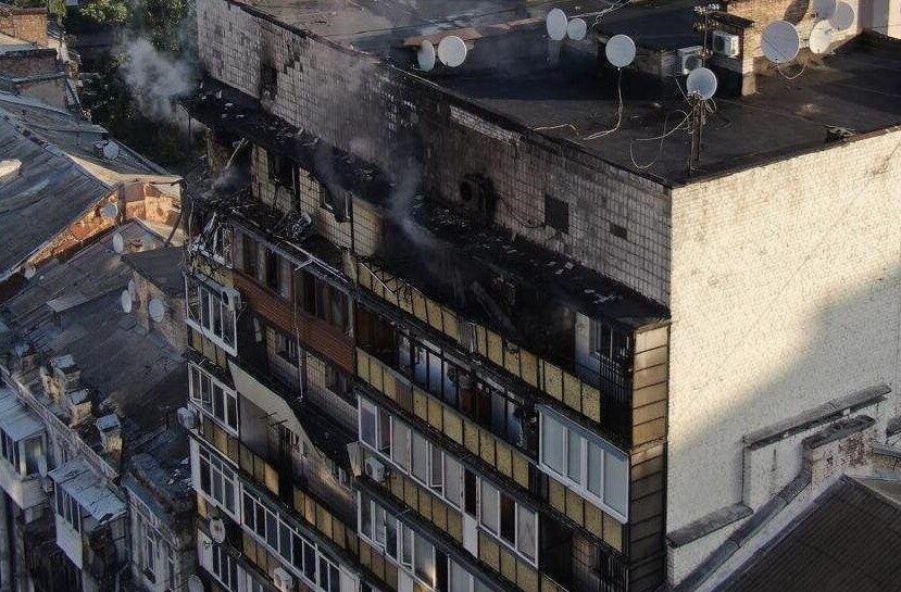 Rusya’nın Ukrayna’nın başkenti Kiev’e 18 füze ve yaklaşık 400 insansız