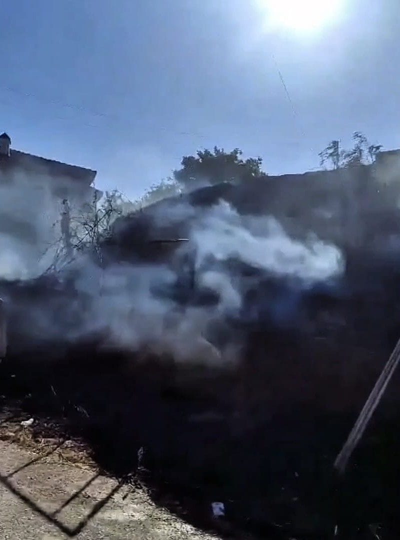 Karabük’ün Safranbolu ilçesinde otluk alanda çıkan yangın ekiplerin müdahalesiyle söndürüldü.